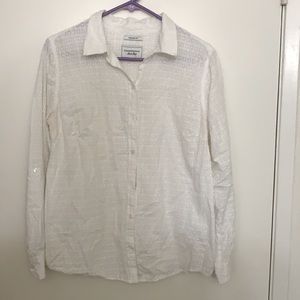Long Sleeve White Botton Down